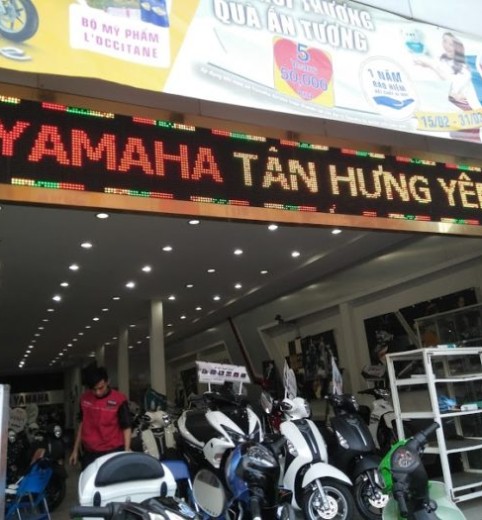 BẢNG LED XE MÁY TÂN HƯNG YÊN BẢNG LED XE MÁY TÂN HƯNG YÊN